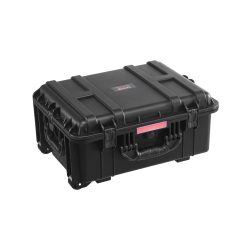 VEVOR 57X45X28 Weatherproof Hard Case, Heavy Duty Dry Box Case \w Pre-Cut Foam, Wheels & Retractable Pull Handles for Hunt, Military, Tactical, Ip67