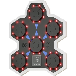 CHSSHA00 Music Boxing Machine, Wall-Mounted Boxing Machine - 9 Modes, Smart Bluetooth Music Beat Boxing Trainer (With Gloves)