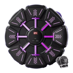 CHSSHA00 Bluetooth Music Smart Boxing Machine \w Parent-Child Suit Gloves, Wall-Mounted Fitness Equipment, Suitable for Family, Children, Teenagers