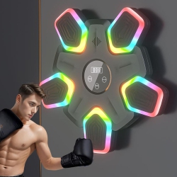 CHSSHA00 Smart Music Boxing Machine Adult/children Sports Fitness Boxing Trainer Home Use, With Parent-Child Gloves