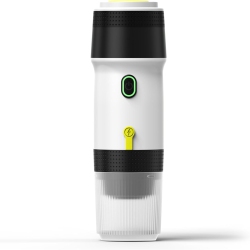 CHSSHA00 Portable Coffee Machine for Car Home Travel 3 In 1 Cordless Electric Coffee Maker 15Bar Mini Cold Brew And Heating Coffee Maker \w 150Ml Cup