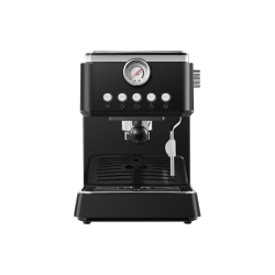 CHSSHA00 30‑Sec Heat‑Up 20 Bar Espresso Machine – 1.5 L Detachable Tank, Pressure Gauge, Multi‑Angle Steam Wand, High‑Precision Temp Sensor In Black