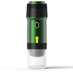 CHSSHA00 Machine for Car Home Travel 3 In 1 Cordless Electric Coffee Maker Work \w Capsule And Ground Coffee 15Bar Mini Cold Brew And Heating Coffee