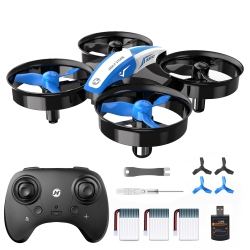 HOLY STONE Hs210 Mini Drone Under 249G for Kids And Beginners Rc Nano Quadcopter Indoor Small Helicopter Plane \w Auto Hovering, 3D Flip, Great Gift