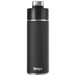 Ninja Thirsti 709ml (24 oz.) Carbonated Drink Travel Bottle - Black