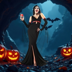 CALIFORNIA COSTUMES Women's Immortal Seductress Halloween Costume - Medium In Multicolor