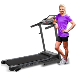 EVERLAST FITNESS Everlast T500 Folding Treadmill, 2.25 HP, 16" X 50" Running Surface - 16005905000