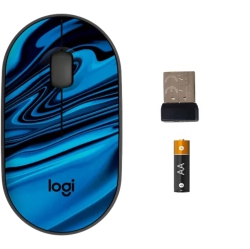 LOGITECH Refurbished (Good) M340 Wireless Mouse Limited Edition, USB Receiver And Silent Clicks, Portable Wireless Mouse for Laptop, PC, Windows