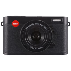 Vivitar VECXX140 Wi-Fi 20MP 5K Video Digital Camera - Black