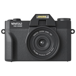 Vivitar VECXX101 Wi-Fi 20MP 4K Video Digital Camera - Black