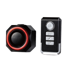 MYACUC Bike Alarm USB Rechargeable \w Mount, Electric Bike Alarm \w Remote, Wireless Motion Sensor Bicycle Security Anti Theft System Rear Bike Light