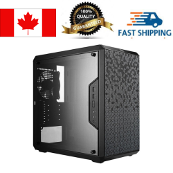 COOLER MASTER Masterbox Q300L Micro Atx Tower W/ Magnetic Design Dust Filter, Transparent Acrylic Side Panel, Adjustable I/o & Fully Ventilated For