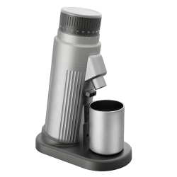 CHSSHA00 Professional Electric Coffee Grinder \w 55MM Conical Burr, Cnc Metal Body, 100-Step Precision Grind Adjustment, Low-Speed Silent Motor