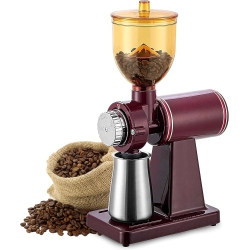 CHSSHA00 180W Electric Coffee Bean, Commercial And Home Milling Machine, Grinding Machine for Beans Nuts Spice Automatic Burr Grinder Professional