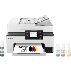 CANON Megatank Gx2020 All-In-One Wireless Supertank Printer, Print Copy Scan, Auto Duplex, Adf, Mobile Printing, 2.7" Color Touchscreen, Home Office