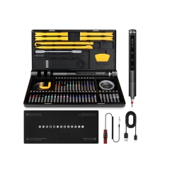 THE WAY Electric Precision Screwdriver Set Multi-Function Laptop, Mobile Phone Repair Tool (Cordless, \w Led Light) - 5-Speed Electric 71-In-1 Laptop