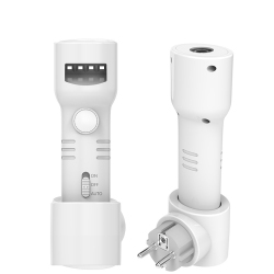 THE WAY Rechargeable Model \w Flashlight Sensor Light, Human Body Sensor Light, Night Light, Led Emergency Power Failure Night Light, Suitable For