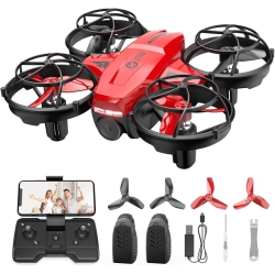 HOLY STONE Hs420 Mini Drone Under 249G \w HD Fpv Camera for Kids Beginners, Pocket Rc Quadcopter, Toss to Launch, Gesture Selfie, Circle Fly, High