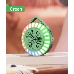 THE WAY New RGB Sound Pickup Atmosphere Light Bluetooth Audio Card Cool Bass Atmosphere Light + Portable Audio In One Multi-Function Speaker,