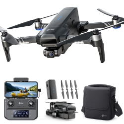 HOLY STONE Hs600 2-Axis Gimbal Drones \w Camera for Adults 4K Eis, Gps Drone \w Brushless Motors, 4K/30Fps, Follow Me, Level 6 Wind Resistance, 603G