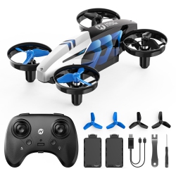 HOLY STONE Hs210T Drones for Kids Under 249G, 2 In 1 Mini Indoor Drone \w Land & Fly Mode, Four Posture Deformations Rc Quadcopter \w 3D Flip