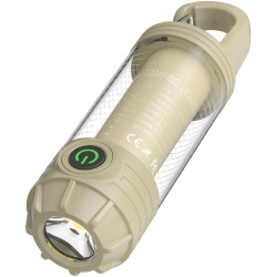 CHSSHA00 Camping Flashlight - Rechargeable Camping Light | Waterproof Flashlight Camping Accessory, Lightweight Waterproof Led Light for Indoor And