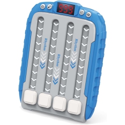 GREEN SCENIC Rhythm Dance Music Game Console, Children's Electronic Music Toys, Stress Relief, Children's Handheld Games, Game Consoles, Birthday