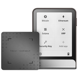 Ledger Flex 2.84" E-Ink Crypto Hardware Wallet USB-C/Bluetooth with Recovery Key - Graphite