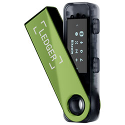 Ledger Nano S Plus Crypto Hardware Wallet USB-C - Oxidate Green