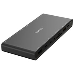 Kopplen 14-Ports USB-C Hub with Power Delivery (DCK-STN65BLK)