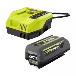 RYOBI Op4040408 40V Lithium-Ion 4.0 Ah Battery And Charger Kit