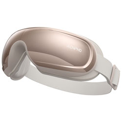 Masque De Massage Chaud Et Froid Pour Les Yeux Eyeris 3 De Renpho Avec Contrôle Vocal - Rose Doré