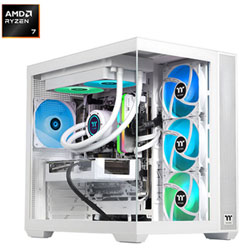 Thermaltake View Gaming PC (AMD Ryzen 7 7800X3D/32GB RAM/1TB SSD/Radeon RX 9070 XT) - English - Only at Best Buy
