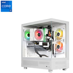Thermaltake LCGS View Gaming PC (Intel Core i7-14700F/32GB RAM/2TB SSD/NVIDIA GeForce RTX 5060/Windows 11) - Eng