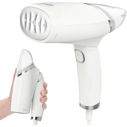 CHSSHA00 Electric Garment Steamers, 1000W Handheld Steamer Iron 120Ml Foldable Travel Pack Steam Iron, Foldable Handle, Fast Heat-Up And No Worries