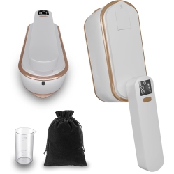 CHSSHA00 Portable Travel Steamer for Clothes, Mini Handheld Fabric Garment Travel Steamers Steam Iron for Clothing, 9S Fast Heating, 2-In-1 Steam Iron