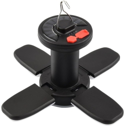 CHSSHA00 Solar Camping Light With USB Output Foldable Four-Leaf Light Outdoor Tent Light With Hook Emergency Light