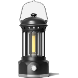 CHSSHA00 Led Camping Lantern Battery Powered Vintage Tent Light Dimmable Outdoor Camping Light Bulb Blackout Lighting