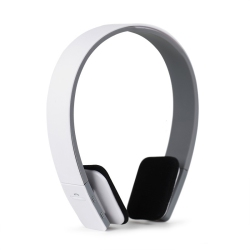 THE WAY Bq618 Bluetooth Headset, Wireless Sports Running Fitness Stereo Heavy Bass Hands-Free Bilateral Stereo Telescopic Earmuffs - In White