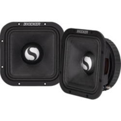 KICKER 49St7Mr8 St Series 7" 250W Rms Midrange Speakers - 8 Ohms (Pair)