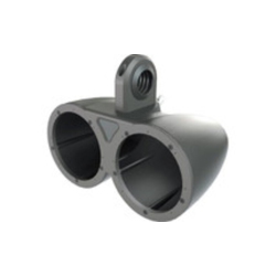 KICKER Kmted Dual 6-1/2" Tower Enclosures - In Black