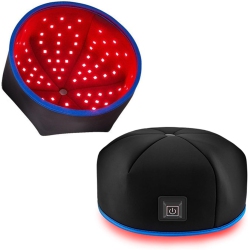 CHSSHA00 Light Therapy Hair Growth Cap – Ledoche Dual-Wavelength Phototherapy Beanie for Men & Women, Promotes Hair Regrowth, Scalp Health, Shine