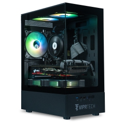 VIPRTECH Stryker 1.0 Gaming PC - Amd Ryzen 7 (4.1Ghz Turbo), Amd Rx 580 8GB, 16GB Ddr4 3200, 1Tb Nvme SSD, Wifi Bt, Win 11 Pro, Desktop Computer