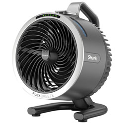 Shark FlexBreeze HydroGo Portable Misting Table Fan - 9" - Dark Grey