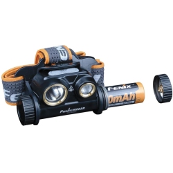 FENIX Hm65R Rechargeable Led Headlamp - - 1400 Max Lumens In Black