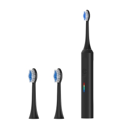 GREEN SCENIC Magnetic Levitation Sonic 3-Speed Bristle Electric Toothbrush Rechargeable Fully Automatic Soft Bristle Toothbrush for Adults - In Black