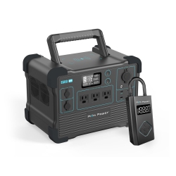 PION POWER E600Lfp Portable Power Station 614Wh 1200W With M18 Air Lock Air Compress 150Psi- Camping Kit