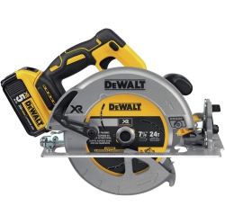 DEWALT Refurbished (Good) – 20V Max Xr Lithium-Ion Cordless Brushless 7-1/4-Inch Circular Saw With 5Ah Battery & Charger Only