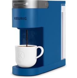 KEURIG K-Slim Single Serve K-Cup Pod Coffee Maker, Featuring Simple Push Button Controls And Multistream Technology, Twilight In Blue