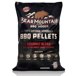 BEAR MOUNTAIN BBQ Fb99 All-Natural Hardwood Gourmet Blend Smoker Pellets, 40 Lbs